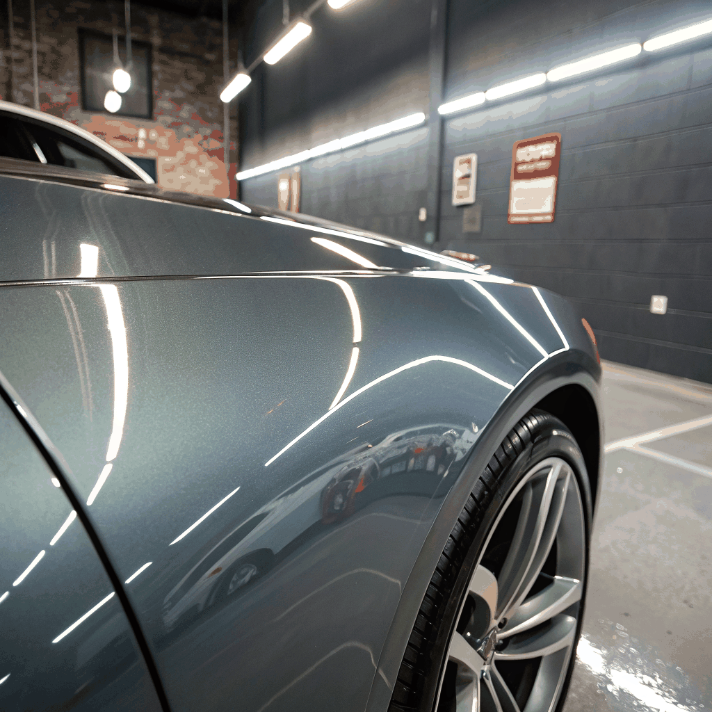 After: Exterior paint correction and polishing
